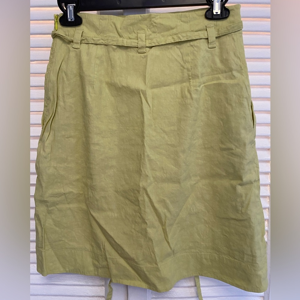 Theory linen blend skirt Size S
